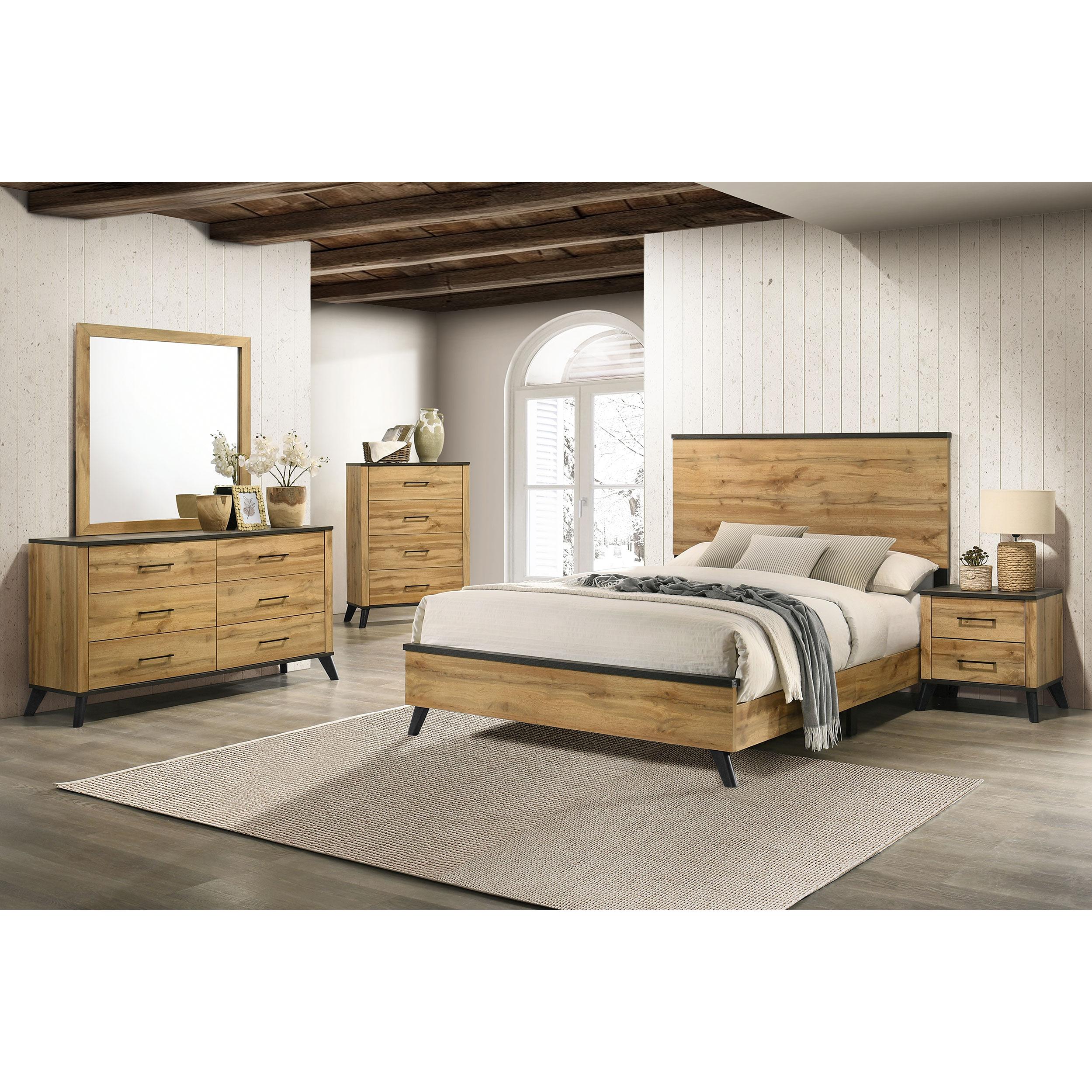 Coaster Furniture Kaywood 225001Q-S5 7 pc Queen Panel Bedroom Set IMAGE 1